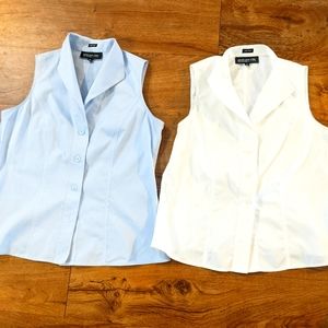 Two Jones New York button down shirts